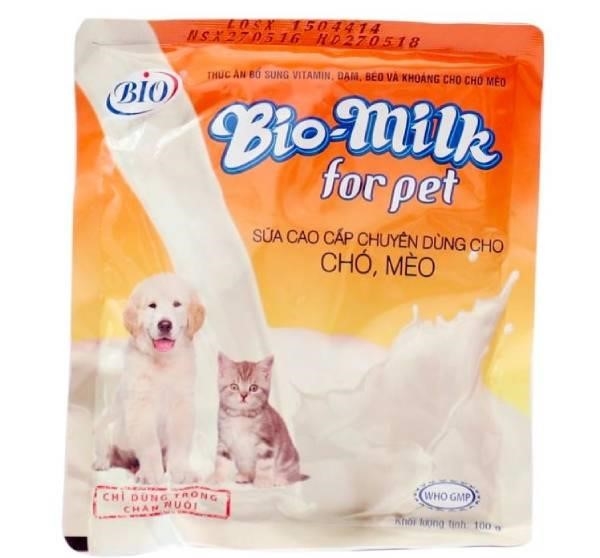 Bio Milk For Pet là loại sữa bột được sản xuất đặc biệt để dành cho mèo con mới sinh.