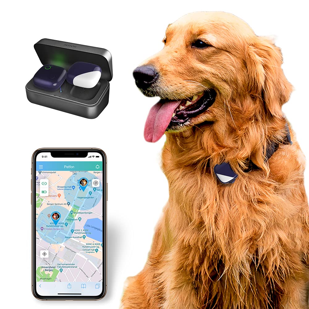 Trình theo dõi GPS của PetFon để xác định vị trí thú cưng chính xác theo thời gian thực