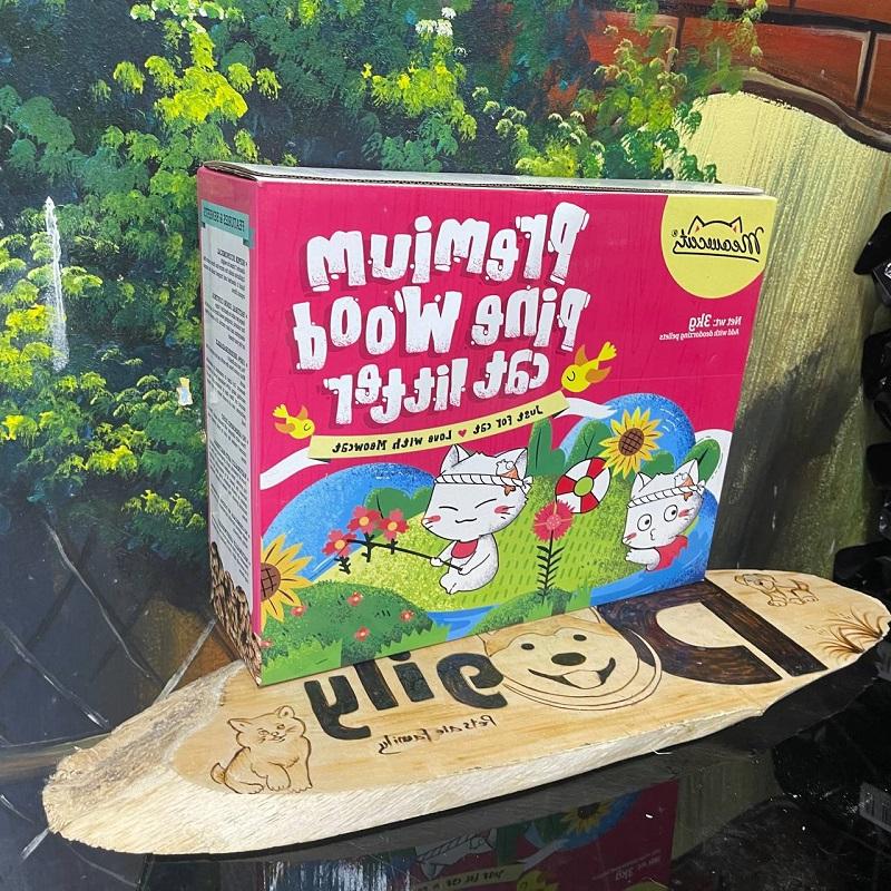 Cát gỗ vệ sinh cho mèo, thông tin, thành phần và giá bán